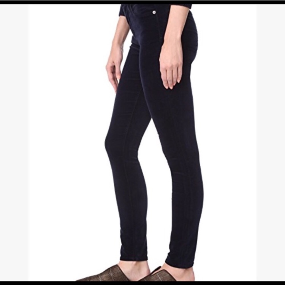 Citizens of humanity velvet texture skinny pant